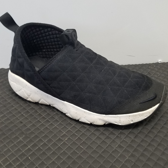 Nike ACG Moc 3.0 Black Anthracite Men's Black Quilted Slip-On Sneakers * Size:10 - Picture 1 of 2